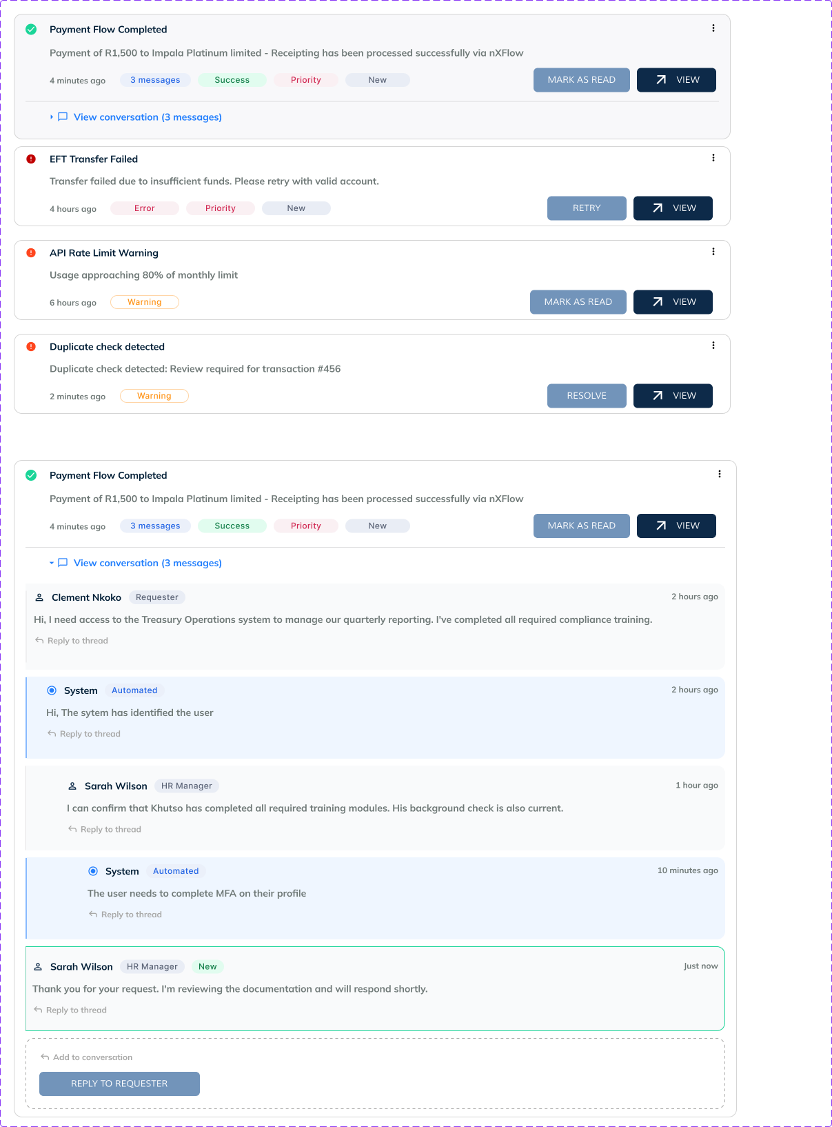HyphenX Design Language screen