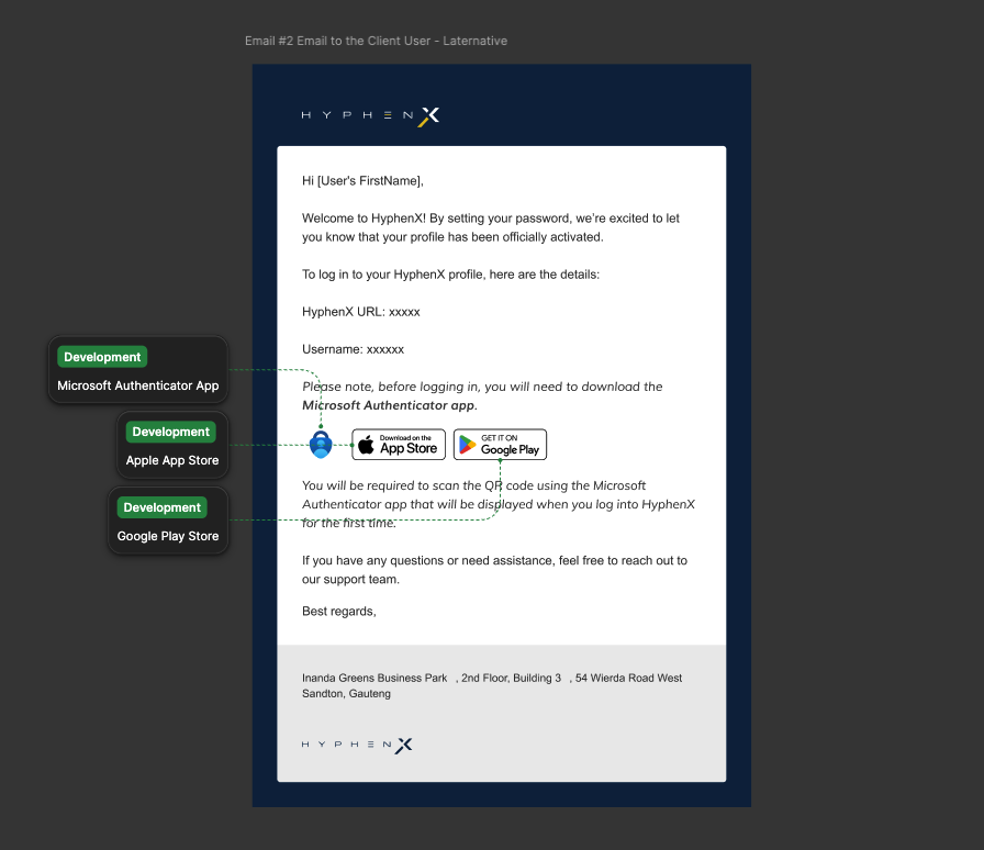 Multi-Factor Authentication screen