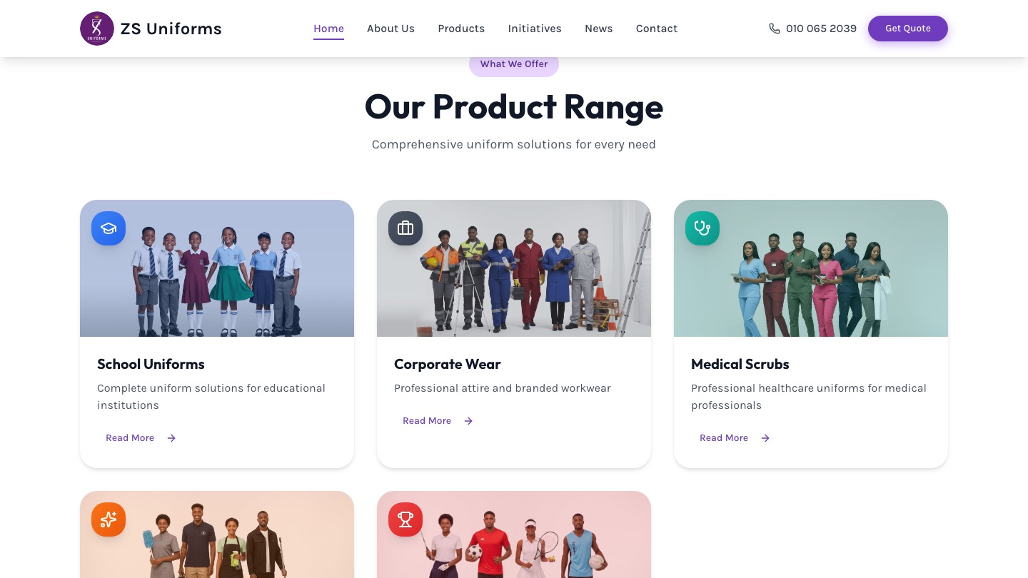 Homepage and Platform Overview screen